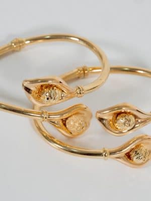 Bracelets Raika or 18 carats 22,4g Sen Gold
