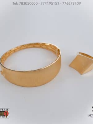 Bracelet bague 18 carats Sen Gold
