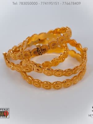 Bracelets bahrein 21 carats Sen Gold