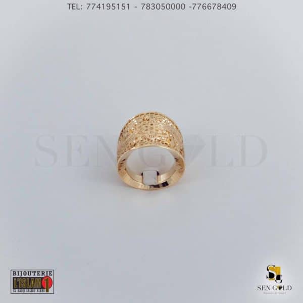 bijouterie de l'islam Sen - gold Bague Collection NEO-NERO 18 carats 4,7g