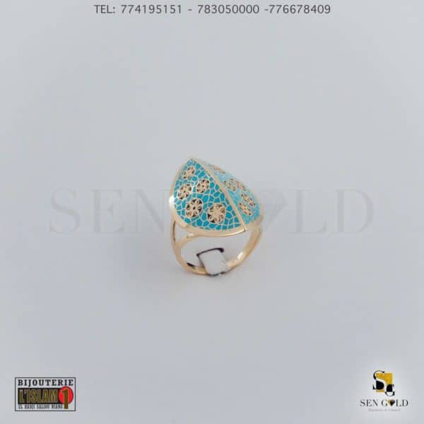 bijouterie de l'islam Sen - gold Bague Collection NEO-NERO 18 carats 5g
