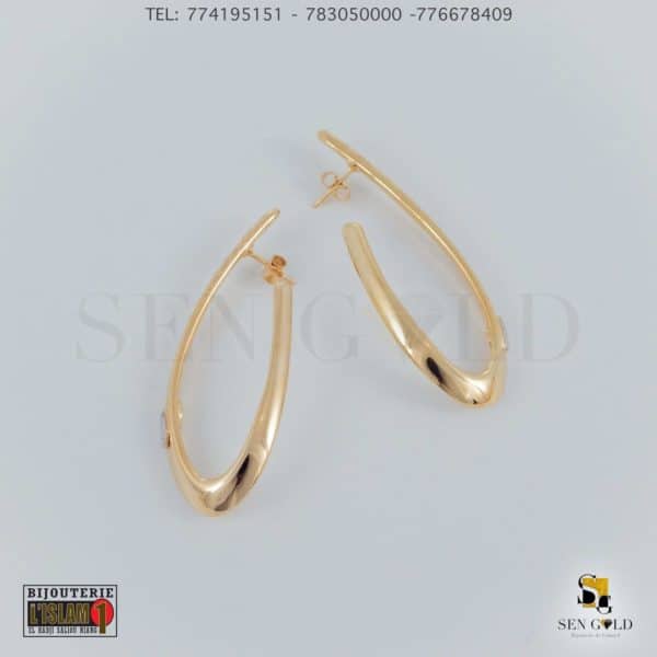 bijouterie de l'islam Sen - gold Boucles d'oreilles Or 18 carats