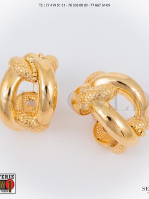 bijouterie de l'islam Sen - gold Boucles d'oreilles Or Importé 18 carats