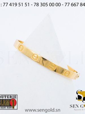 Bracelet en Or 18 carats 10.2 grammes Bijouterie de l'islam sen - gold