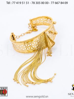 Bracelet en Or 18 carats 24.9 grammes Bijouterie de l'islam sen - gold